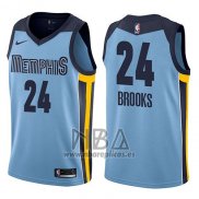 Camiseta Memphis Grizzlies Dillon Brooks NO 24 Statement 2017-18 Azul