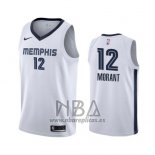 Camiseta Memphis Grizzlies Ja Morant NO 12 Association 2019-20 Blanco