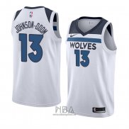 Camiseta Minnesota Timberwolves Darius Johnson-Odom NO 13 Association 2018 Blanco