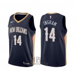 Camiseta New Orleans Pelicans Brandon Ingram NO 14 Icon Azul