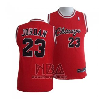 Camiseta Nino Chicago Bulls Michael Jordan NO 23 Rojo2