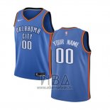 Camiseta Nino Oklahoma City Thunder Personalizada 2017-18 Azul