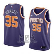 Camiseta Phoenix Suns Dragan Bender NO 35 Icon 2018 Violeta