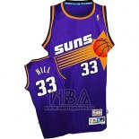 Camiseta Phoenix Suns Grant Hill NO 33 Retro Violeta