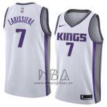 Camiseta Sacramento Kings Skal Labissiere NO 7 Association 2018 Blanco