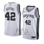 Camiseta San Antonio Spurs Davis Bertans NO 42 Association 2018 Blanco