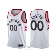 Camiseta Toronto Raptors Personalizada 2017-18 Blanco