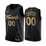 Camiseta Toronto Raptors Personalizada Ciudad Edition Negro