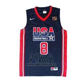 Camiseta USA 1992 Scottie Pippen NO 8 Negro