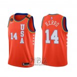 Camiseta 2020 Rising Star Tyler Herro NO 14 USA Rojo