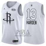 Camiseta All Star 2018 Houston Rockets James Harden NO 13 Blanco