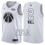 Camiseta All Star 2018 Washington Wizards John Wall NO 2 Blanco