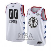 Camiseta All Star 2019 Dallas Mavericks Personalizada Blanco