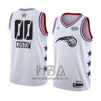 Camiseta All Star 2019 Orlando Magic Personalizada Blanco