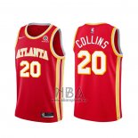 Camiseta Atlanta Hawks John Collins NO 20 Icon 2020-21 Rojo