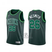 Camiseta Boston Celtics Aaron Nesmith NO 26 Earned 2020-21 Verde