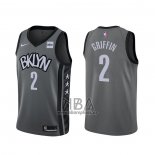 Camiseta Brooklyn Nets Blake Griffin NO 2 Statement 2020 Gris