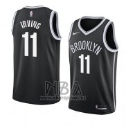 Camiseta Brooklyn Nets Kyrie Irving NO 11 Icon 2019-20 Negro