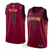 Camiseta Cleveland Cavaliers Patrick Mccaw NO 3 Icon 2018 Rojo