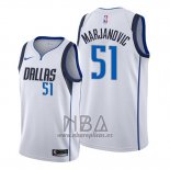 Camiseta Dallas Mavericks Boban Marjanovic NO 51 Association Blanco