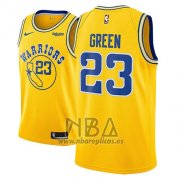 Camiseta Golden State Warriors Draymond Green NO 23 2018-19 Oro