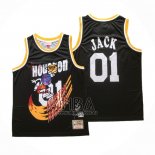 Camiseta Houston Rockets x Cactus Jack NO 01 Negro