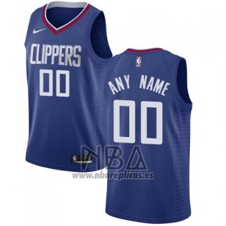 Camiseta Los Angeles Clippers Personalizada 2017-18 Azul