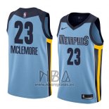 Camiseta Memphis Grizzlies Ben Mclemore NO 23 Statement 2018 Azul