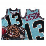 Camiseta Memphis Grizzlies Jaren Jackson Jr. NO 12 Mitchell & Ness Big Face Verde