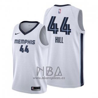 Camiseta Memphis Grizzlies Solomon Hill NO 44 Association Blanco