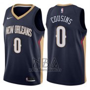 Camiseta New Orleans Pelicans Demarcus Cousins NO 0 Icon 2017-18 Azul