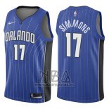 Camiseta Orlando Magic Jonathon Simmons NO 17 Icon 2017-18 Azul