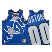 Camiseta Orlando Magic Personalizada NO 0 Mitchell & Ness Big Face Azul