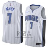 Camiseta Orlando Magic Shelvin Mack NO 7 Association 2018 Blanco