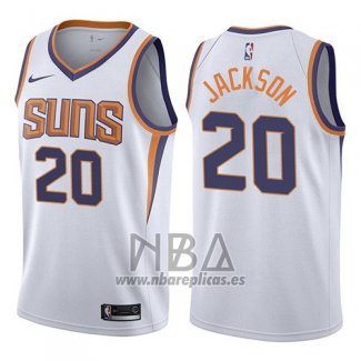 Camiseta Phoenix Suns Josh Jackson NO 20 2017-18 Blanco