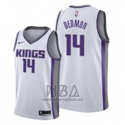 Camiseta Sacramento Kings Dewayne Dedmon NO 14 Association Blanco