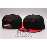 Gorra Chicago Bulls Snapback Rojo Negro