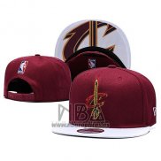 Gorra Cleveland Cavaliers Snapback Rojo Blanco