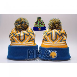 Gorro Beanie Golden State Warriors Azul Amarillo