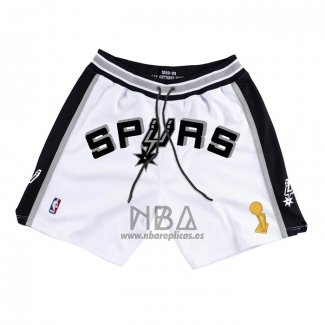 Pantalone San Antonio Spurs Just Don Blanco